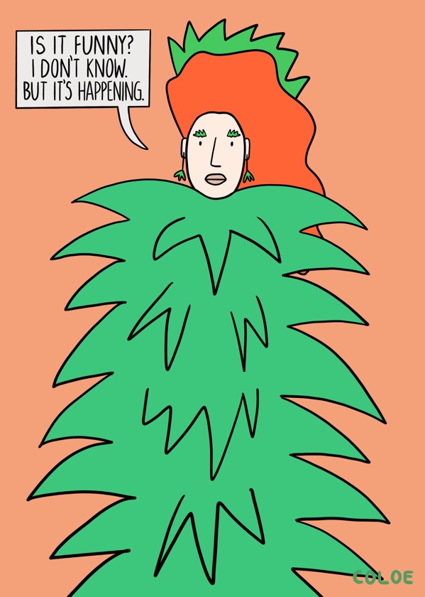 Coloe studio weekly uplift joy Auckland NZ artist cartoon illustration sustainable art week 39-3