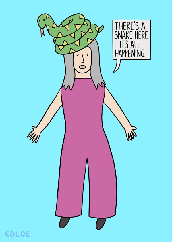Coloe studio weekly uplift joy Auckland NZ artist cartoon illustration sustainable art week 44-4