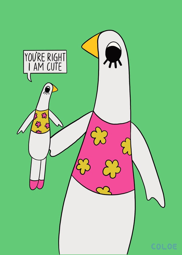 Coloe studio weekly uplift joy Auckland NZ artist cartoon illustration sustainable art week 47-4