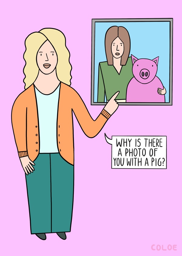 Coloe studio weekly uplift joy Auckland NZ artist cartoon illustration sustainable art week 50-4
